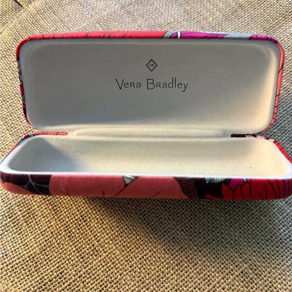 Vera Bradley Pink Floral Hard Eyeglass Case - Picture 3 of 3